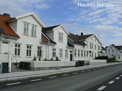 houten huizen